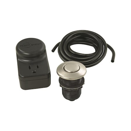 In-Sink-Erator Insinkerator 4785747 Garbage Disposal Sink Top Switch; Satin Nickel 4785747